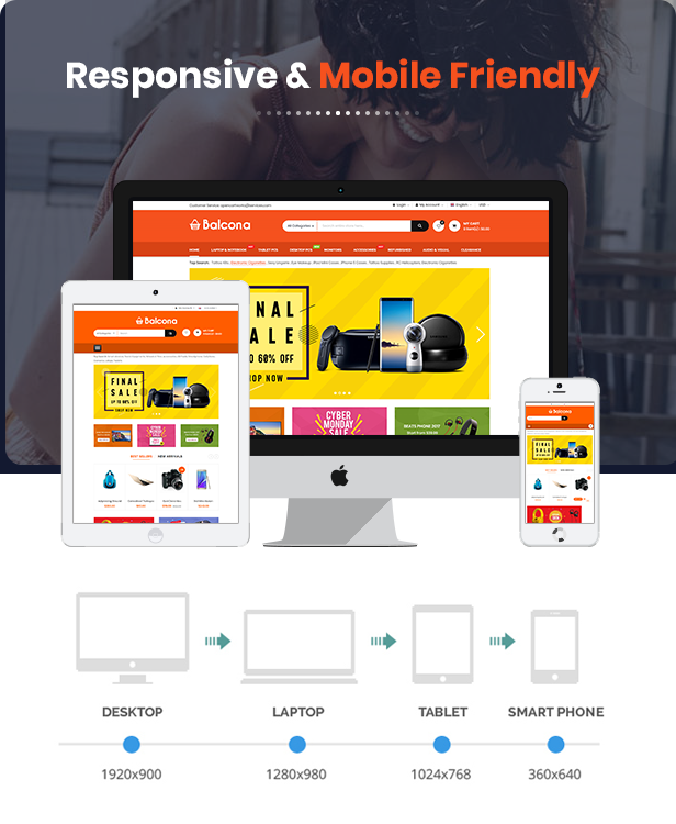 Balcona - Opencart Theme