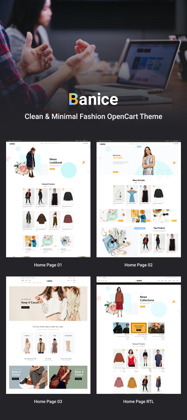 Banice - Opencart Theme