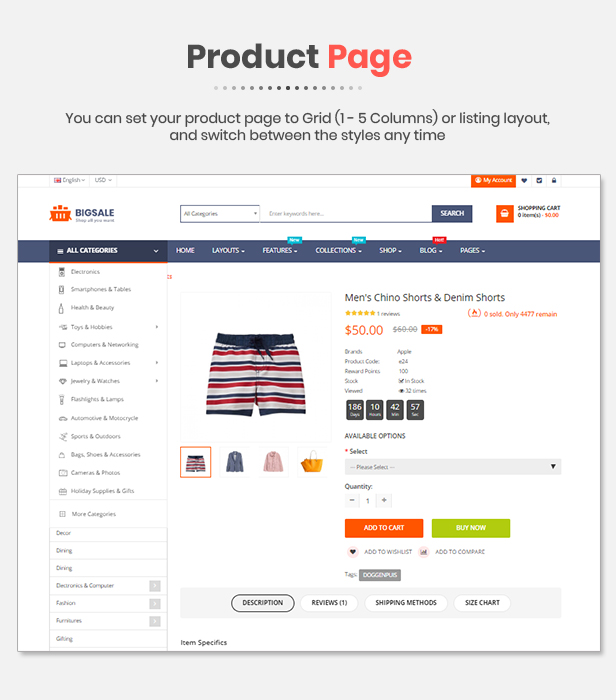 BigSale - Opencart Theme