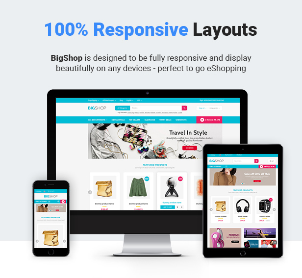 BigShop - Opencart Theme