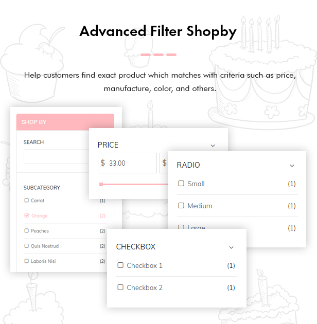 CakeShop – Cake Bakery Shop OpenCart 3 Theme