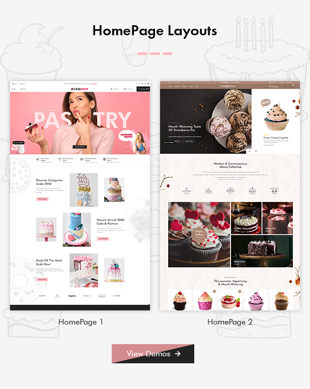 cakeshop - Opencart Theme