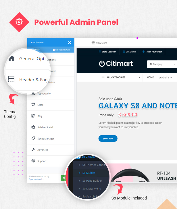 CitiMart – Fully Supermarket OpenCart 3.0.x Theme