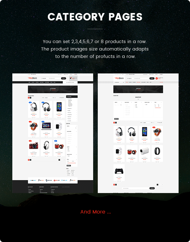 Clickboom - Opencart Theme