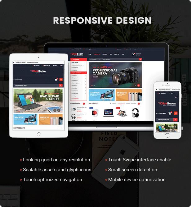 Clickboom - Opencart Theme