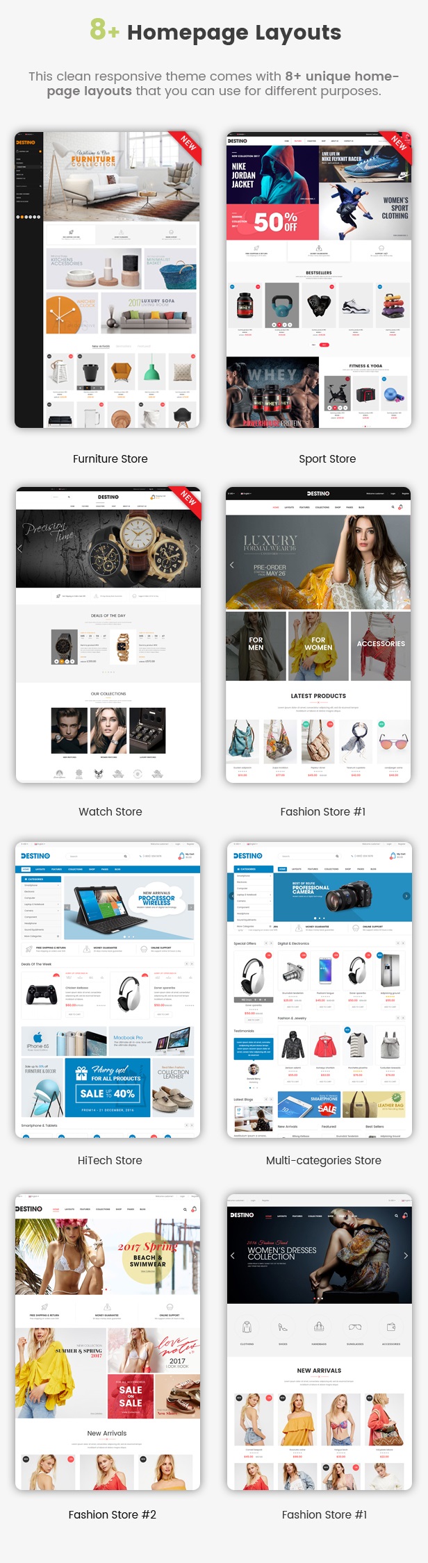 destino - Opencart Theme