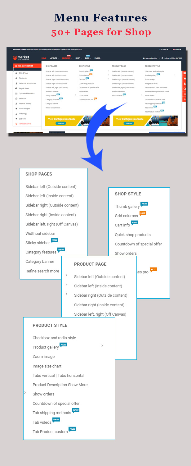 emarket - Opencart Theme