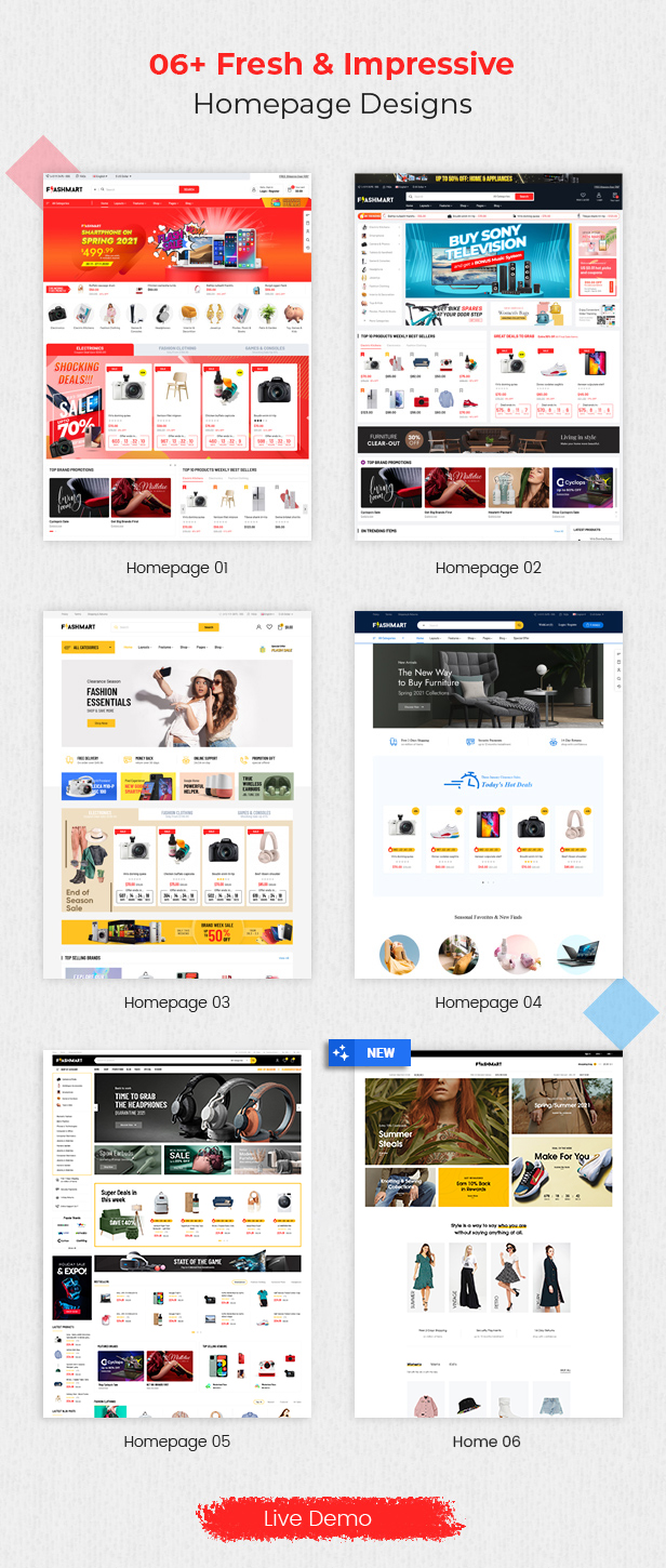 FlashMart - Opencart Theme