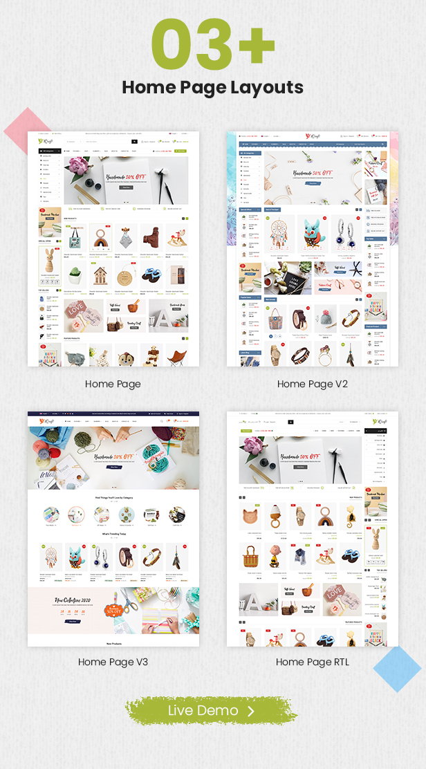 iCraft - Opencart Theme