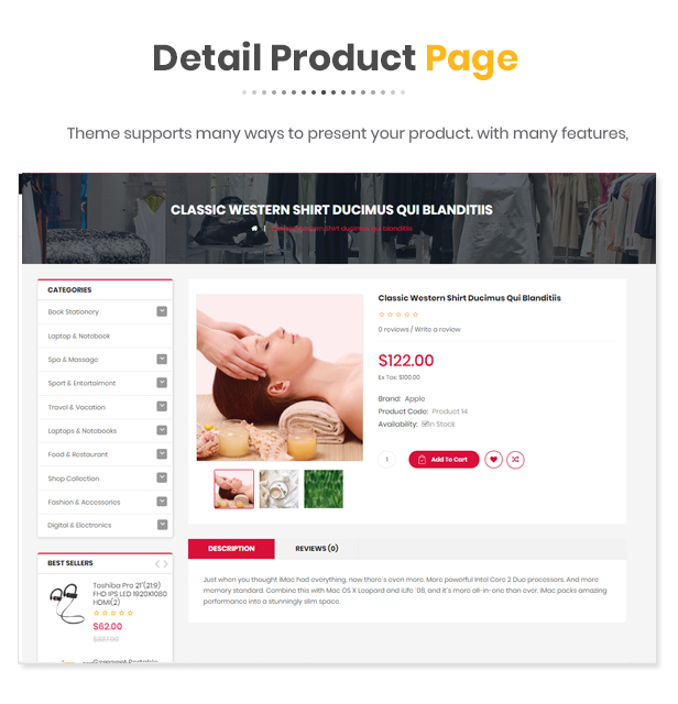 Mangolia - OpenCart Theme