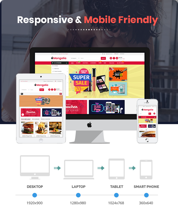 Mangolia - OpenCart Theme