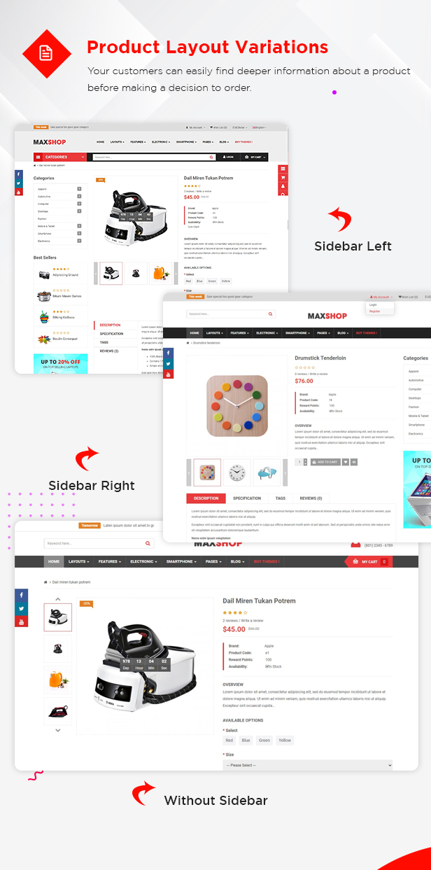 MaxShop- Opencart Theme