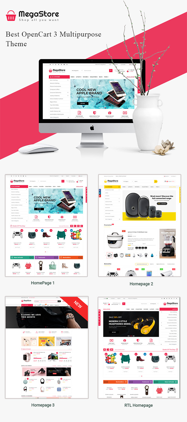 megastore - Opencart Theme