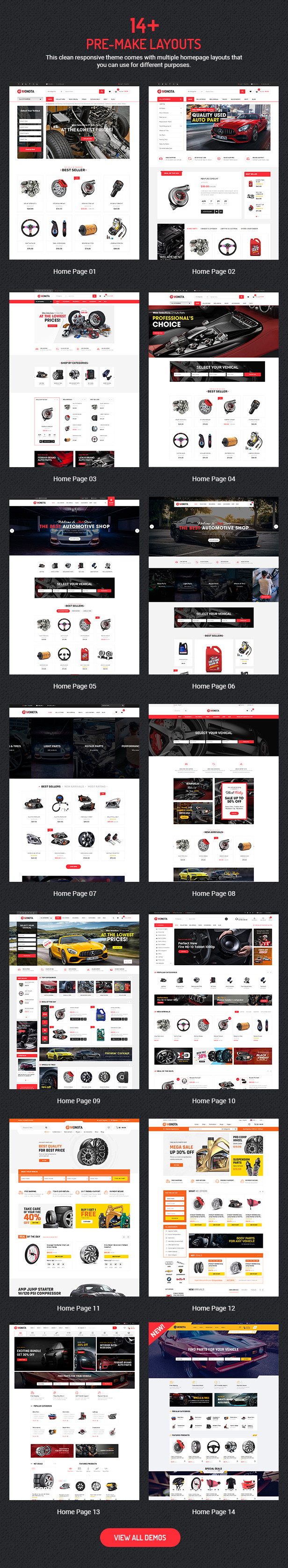 Monota – Auto Parts, Tools, Equipment and Accessories Store OpenCart Theme