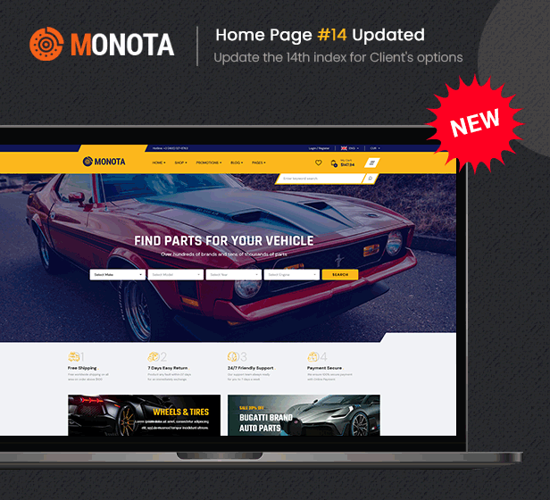 Monota - Opencart Theme