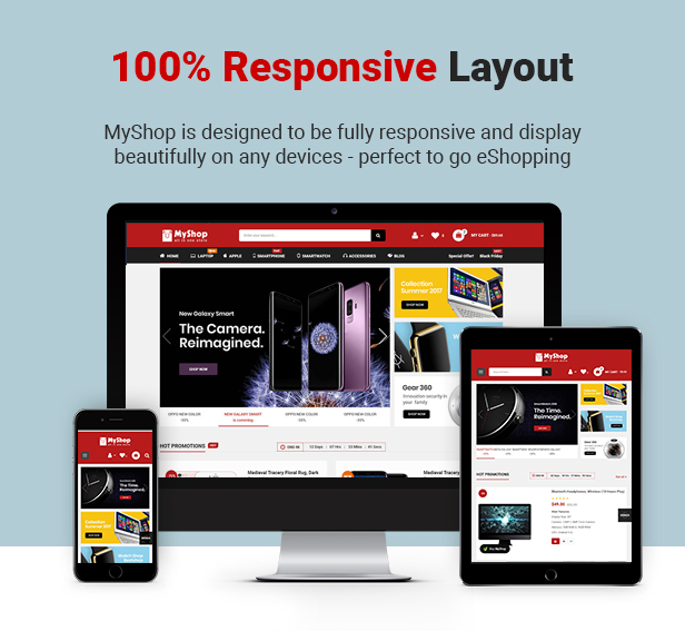 myshop - Opencart Theme