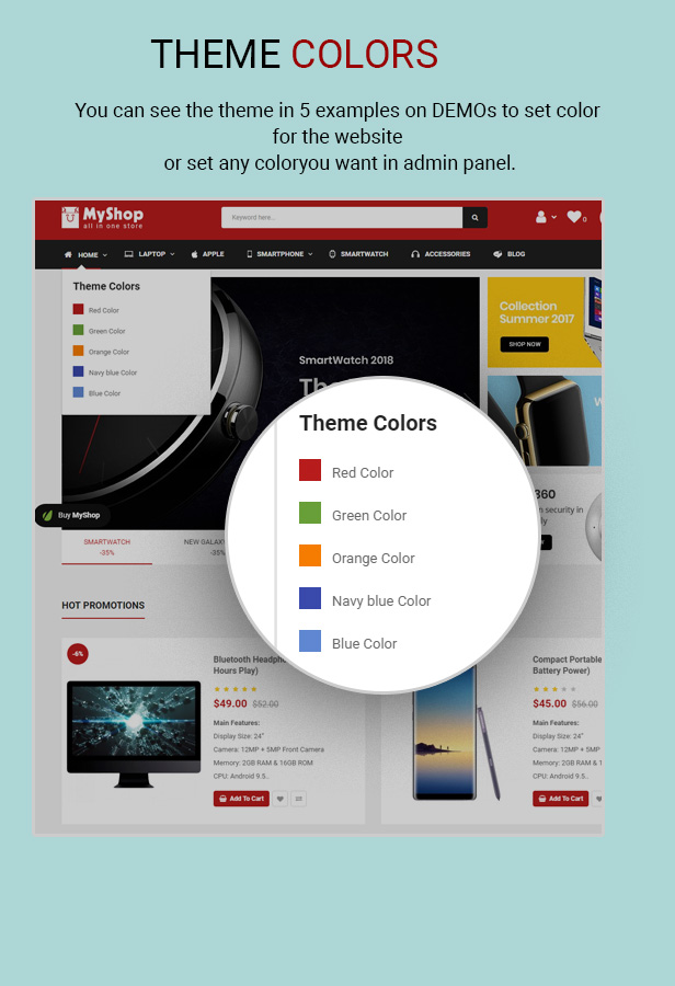 myshop - Opencart Theme