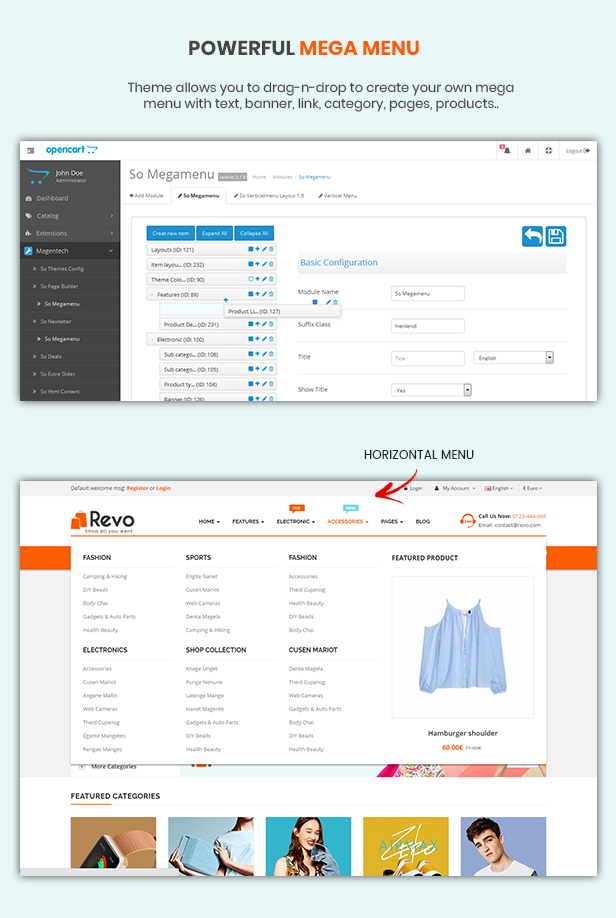 Revo - Opencart Theme