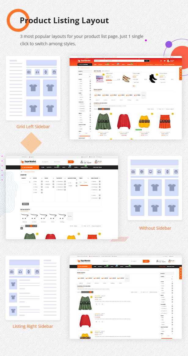 SuperMarket - Opencart 3 Theme