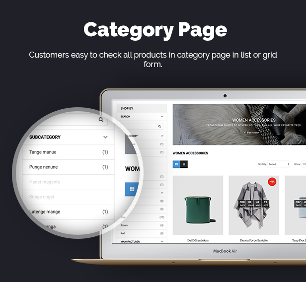 t1fashion - Opencart Theme