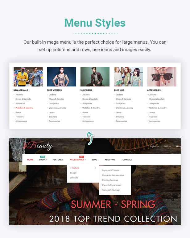 Beauty - Modern Responsive PrestaShop 1.7  Fashion Theme - 4