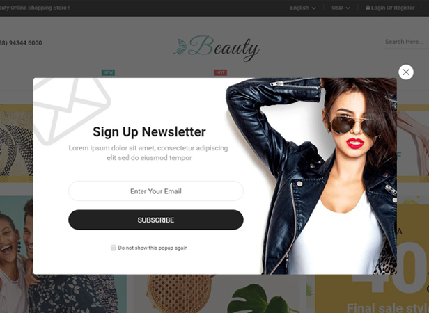 Beauty - Modern Responsive PrestaShop 1.7  Fashion Theme - 8