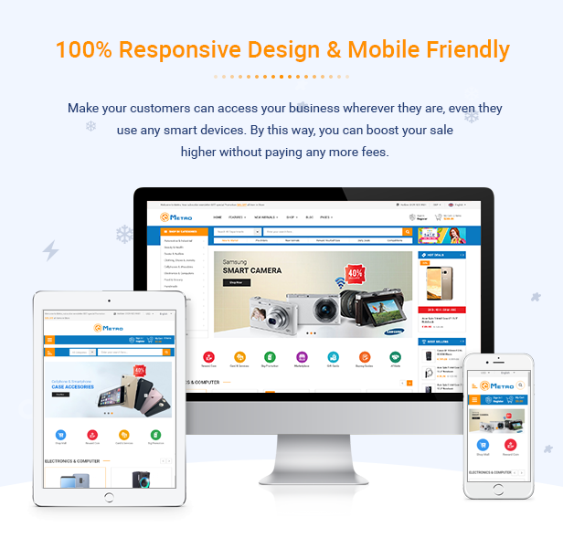 Metro - Multipurpose Responsive MarketPlace PrestaShop 1.7 Theme - 4