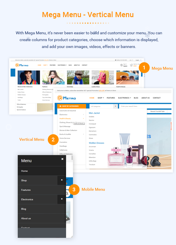 Metro - Multipurpose Responsive MarketPlace PrestaShop 1.7 Theme - 5