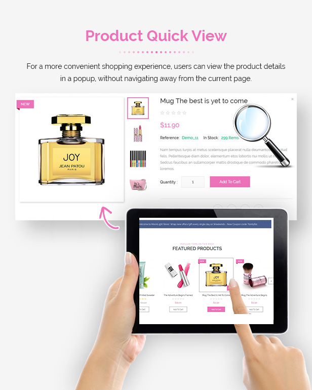 MoonLight - Modern Responsive PrestaShop 1.7 Cosmetics Theme - 5