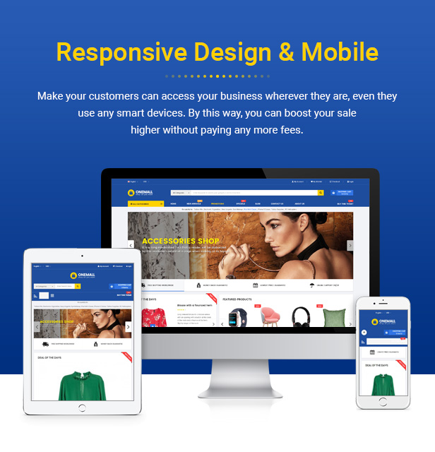 OneMall - Responsive PrestaShop 1.7 Multipurpose Theme - 2