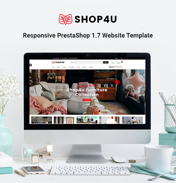 Shop4U - Store PrestaShop 1.7 eCommerce Theme - 1