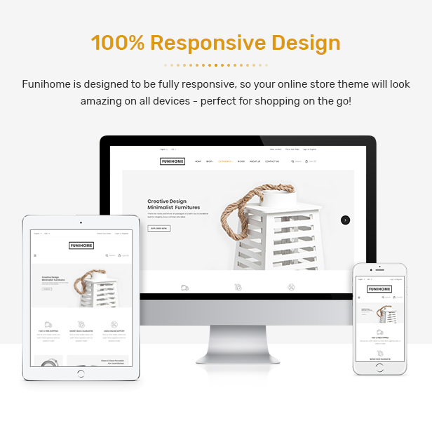 FuniHome - Responsive PrestaShop 1.7 Furniture Shop Theme - 2