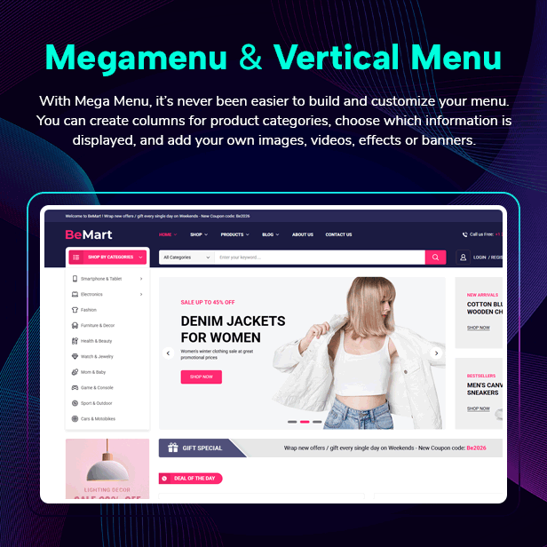 Bemart- AutoParts & Tools WooCommerce WordPress Theme