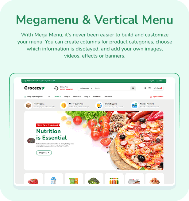 GooMart - Food, Grocery & Organic Stores WooCommerce WordPress Theme