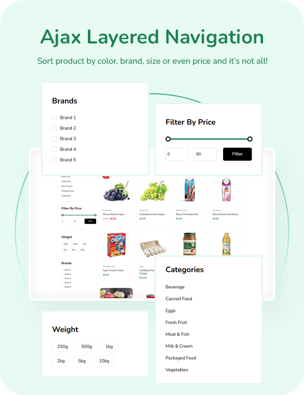 GooMart - Food, Grocery & Organic Stores WooCommerce WordPress Theme