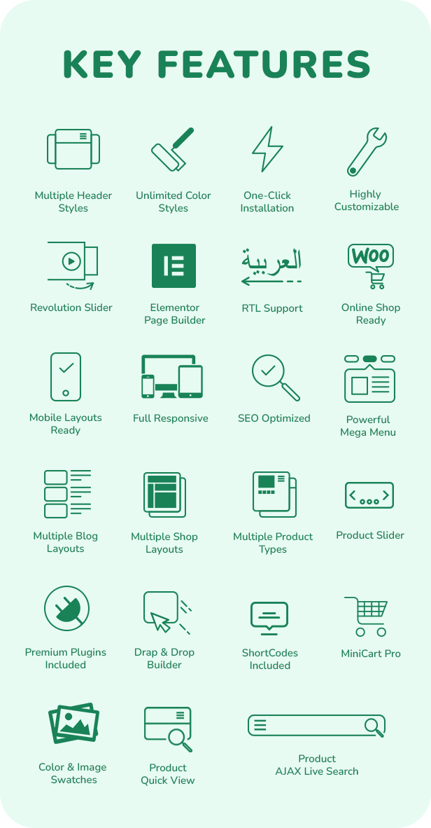 GooMart - Food, Grocery & Organic Stores WooCommerce WordPress Theme