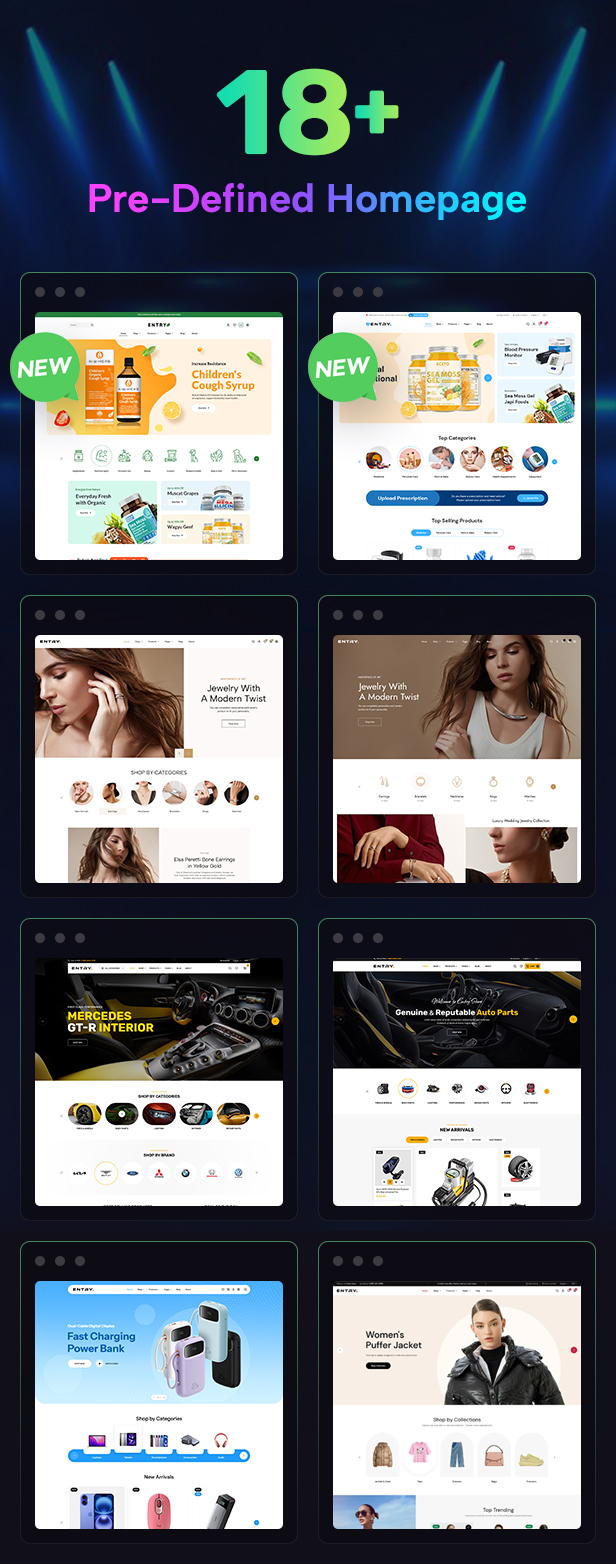 Entry - Multipurpose Woocommerce WordPress Theme