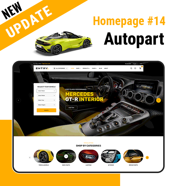Entry - Multipurpose Woocommerce WordPress Theme