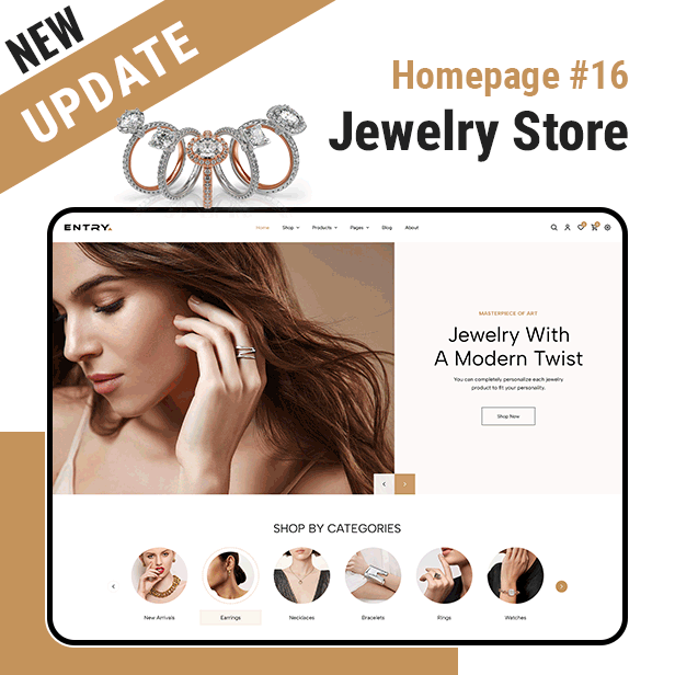 Entry - Multipurpose Woocommerce WordPress Theme